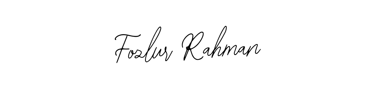 How to Draw Fozlur Rahman signature style? Bearetta-2O07w is a latest design signature styles for name Fozlur Rahman. Fozlur Rahman signature style 12 images and pictures png