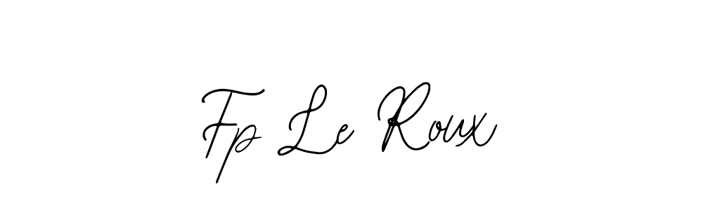 Make a beautiful signature design for name Fp Le Roux. With this signature (Bearetta-2O07w) style, you can create a handwritten signature for free. Fp Le Roux signature style 12 images and pictures png