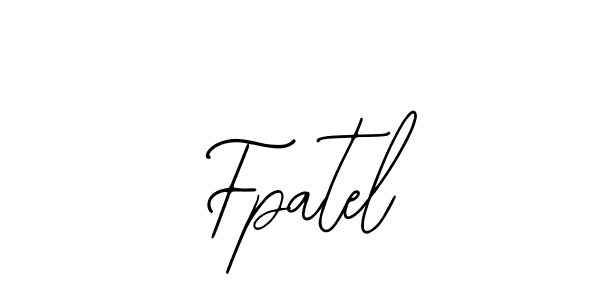 Use a signature maker to create a handwritten signature online. With this signature software, you can design (Bearetta-2O07w) your own signature for name Fpatel. Fpatel signature style 12 images and pictures png