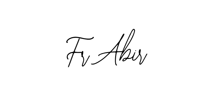 Make a beautiful signature design for name Fr Abir. Use this online signature maker to create a handwritten signature for free. Fr Abir signature style 12 images and pictures png