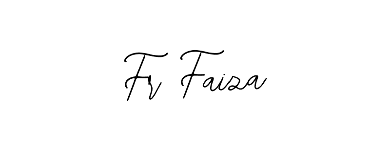 if you are searching for the best signature style for your name Fr Faiza. so please give up your signature search. here we have designed multiple signature styles  using Bearetta-2O07w. Fr Faiza signature style 12 images and pictures png