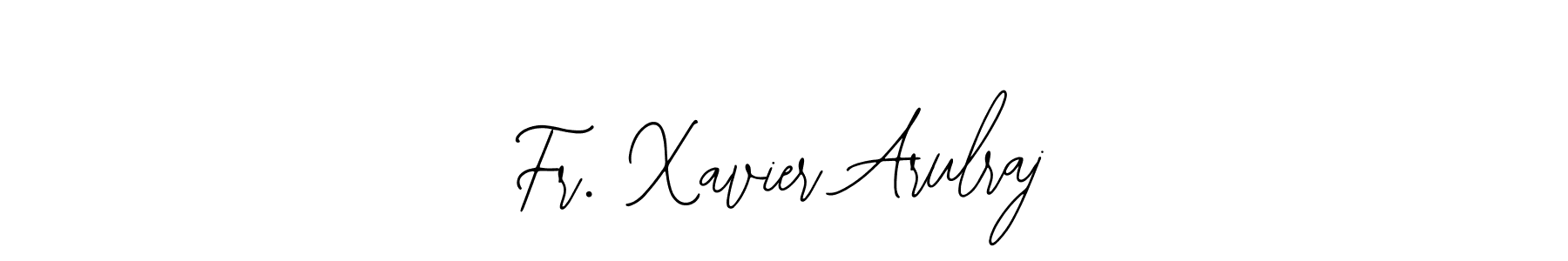 It looks lik you need a new signature style for name Fr. Xavier Arulraj. Design unique handwritten (Bearetta-2O07w) signature with our free signature maker in just a few clicks. Fr. Xavier Arulraj signature style 12 images and pictures png