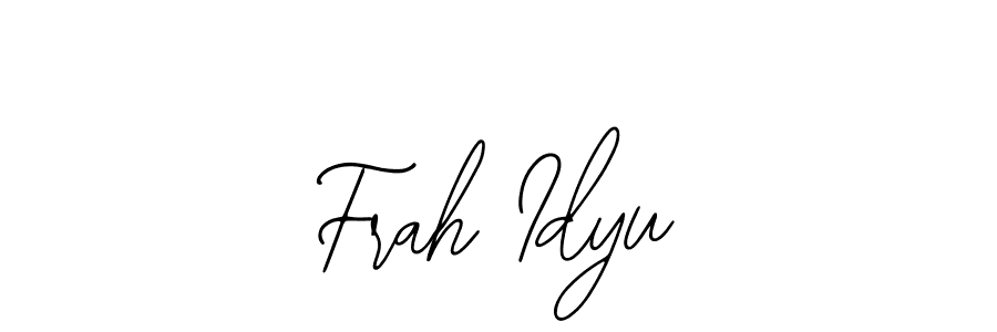 It looks lik you need a new signature style for name Frah Idyu. Design unique handwritten (Bearetta-2O07w) signature with our free signature maker in just a few clicks. Frah Idyu signature style 12 images and pictures png