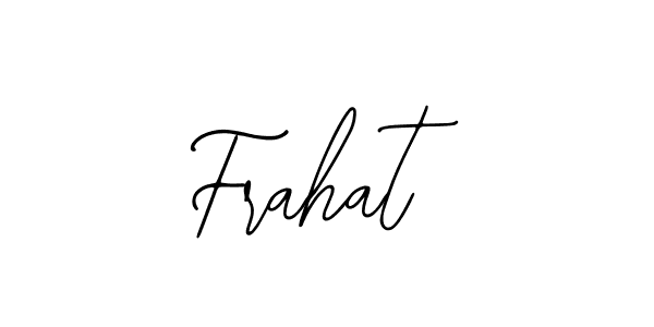 You should practise on your own different ways (Bearetta-2O07w) to write your name (Frahat) in signature. don't let someone else do it for you. Frahat signature style 12 images and pictures png