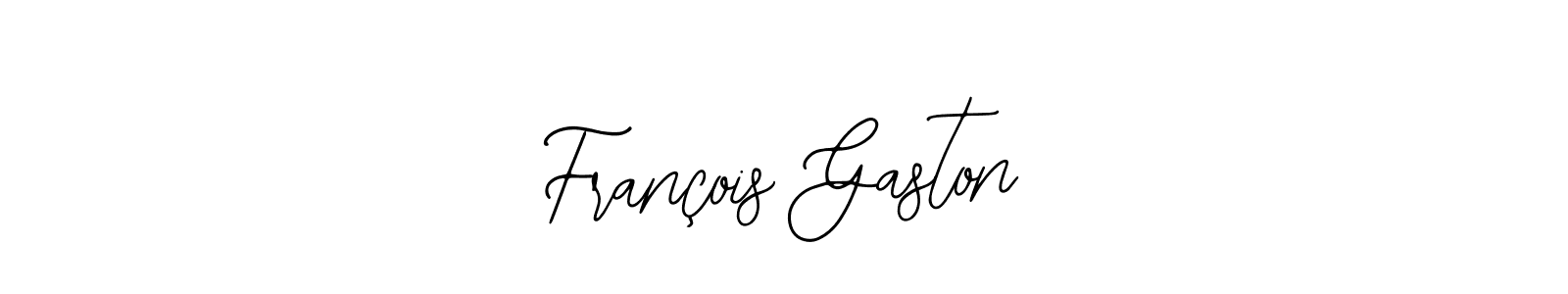 Create a beautiful signature design for name François Gaston. With this signature (Bearetta-2O07w) fonts, you can make a handwritten signature for free. François Gaston signature style 12 images and pictures png