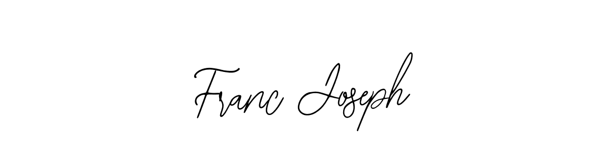 Also You can easily find your signature by using the search form. We will create Franc Joseph name handwritten signature images for you free of cost using Bearetta-2O07w sign style. Franc Joseph signature style 12 images and pictures png