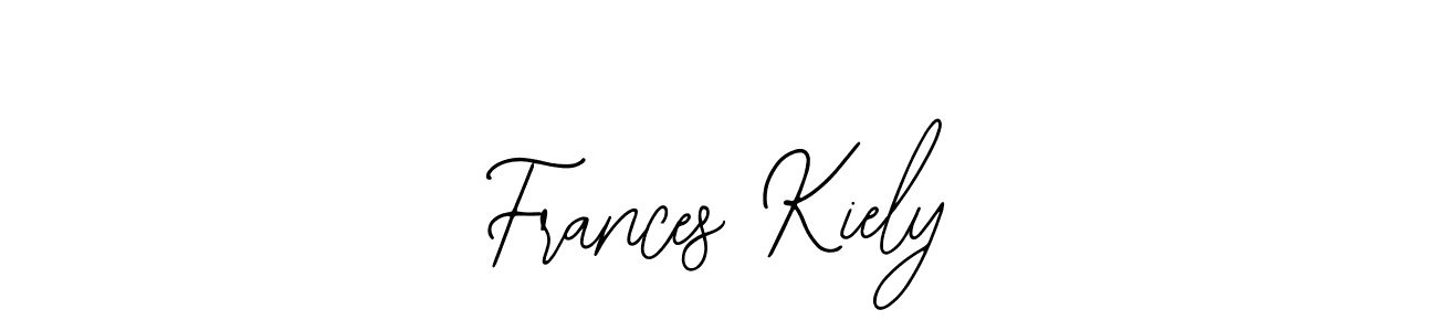 Design your own signature with our free online signature maker. With this signature software, you can create a handwritten (Bearetta-2O07w) signature for name Frances Kiely. Frances Kiely signature style 12 images and pictures png
