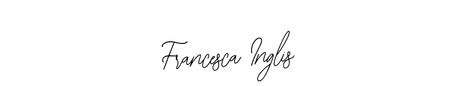 if you are searching for the best signature style for your name Francesca Inglis. so please give up your signature search. here we have designed multiple signature styles  using Bearetta-2O07w. Francesca Inglis signature style 12 images and pictures png