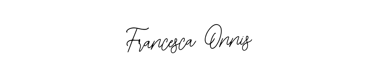 Design your own signature with our free online signature maker. With this signature software, you can create a handwritten (Bearetta-2O07w) signature for name Francesca Onnis. Francesca Onnis signature style 12 images and pictures png