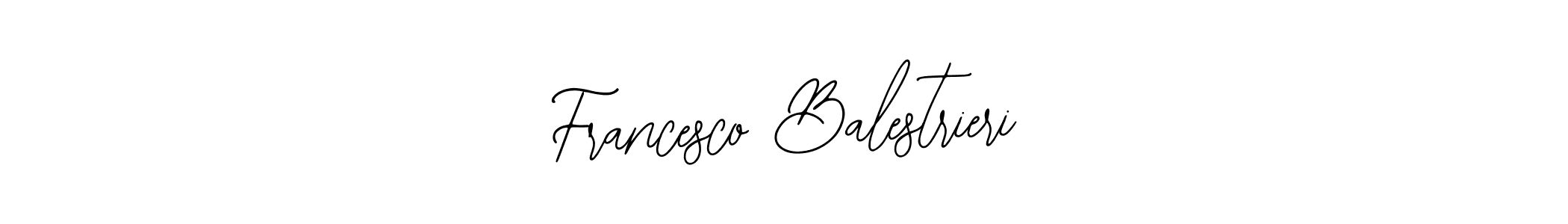 Bearetta-2O07w is a professional signature style that is perfect for those who want to add a touch of class to their signature. It is also a great choice for those who want to make their signature more unique. Get Francesco Balestrieri name to fancy signature for free. Francesco Balestrieri signature style 12 images and pictures png