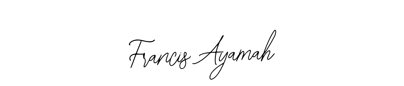 Make a beautiful signature design for name Francis Ayamah. Use this online signature maker to create a handwritten signature for free. Francis Ayamah signature style 12 images and pictures png