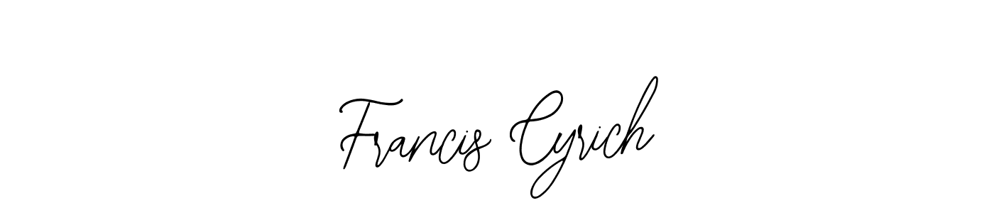 Make a short Francis Cyrich signature style. Manage your documents anywhere anytime using Bearetta-2O07w. Create and add eSignatures, submit forms, share and send files easily. Francis Cyrich signature style 12 images and pictures png