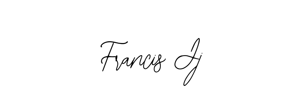 How to make Francis Jj signature? Bearetta-2O07w is a professional autograph style. Create handwritten signature for Francis Jj name. Francis Jj signature style 12 images and pictures png