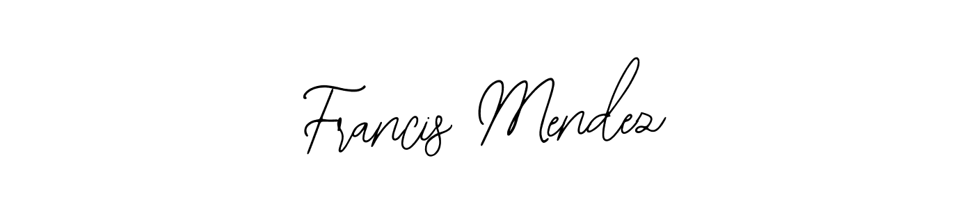 Design your own signature with our free online signature maker. With this signature software, you can create a handwritten (Bearetta-2O07w) signature for name Francis Mendez. Francis Mendez signature style 12 images and pictures png