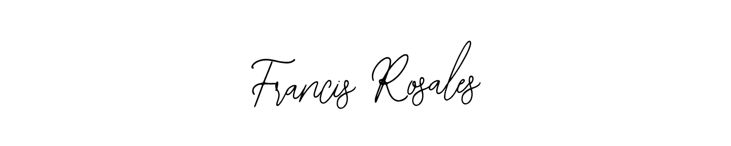 Similarly Bearetta-2O07w is the best handwritten signature design. Signature creator online .You can use it as an online autograph creator for name Francis Rosales. Francis Rosales signature style 12 images and pictures png