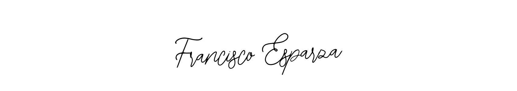 Design your own signature with our free online signature maker. With this signature software, you can create a handwritten (Bearetta-2O07w) signature for name Francisco Esparza. Francisco Esparza signature style 12 images and pictures png