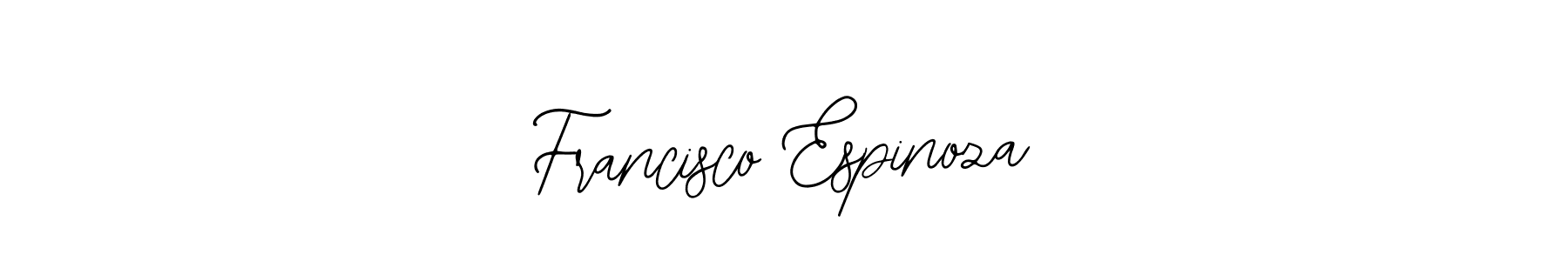 Create a beautiful signature design for name Francisco Espinoza. With this signature (Bearetta-2O07w) fonts, you can make a handwritten signature for free. Francisco Espinoza signature style 12 images and pictures png