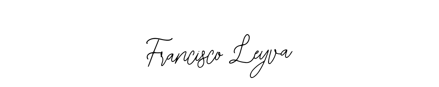 if you are searching for the best signature style for your name Francisco Leyva. so please give up your signature search. here we have designed multiple signature styles  using Bearetta-2O07w. Francisco Leyva signature style 12 images and pictures png