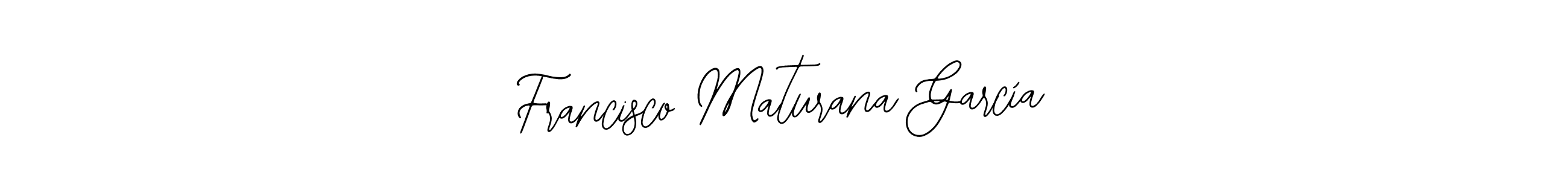 It looks lik you need a new signature style for name Francisco Maturana García. Design unique handwritten (Bearetta-2O07w) signature with our free signature maker in just a few clicks. Francisco Maturana García signature style 12 images and pictures png