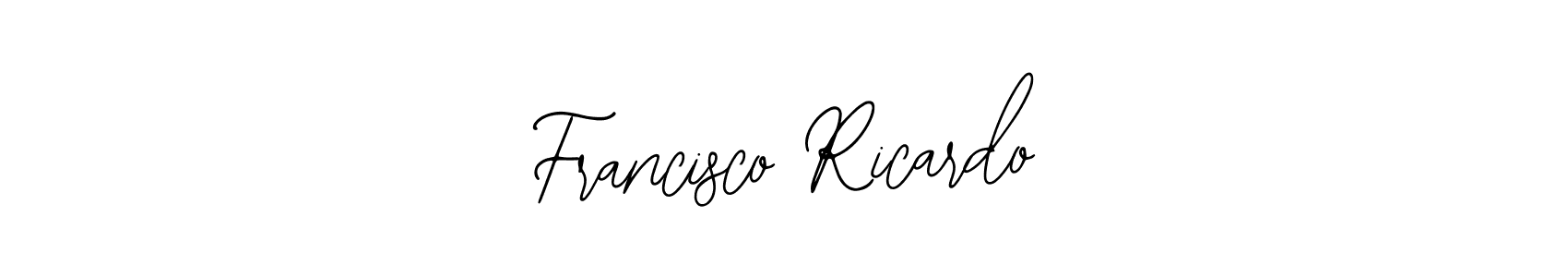 Make a short Francisco Ricardo signature style. Manage your documents anywhere anytime using Bearetta-2O07w. Create and add eSignatures, submit forms, share and send files easily. Francisco Ricardo signature style 12 images and pictures png