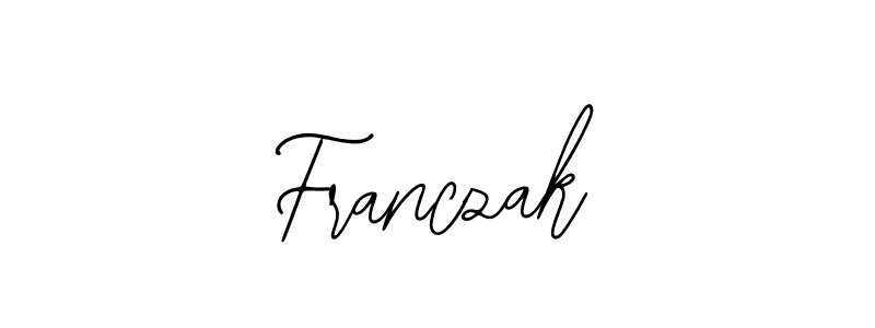 Franczak stylish signature style. Best Handwritten Sign (Bearetta-2O07w) for my name. Handwritten Signature Collection Ideas for my name Franczak. Franczak signature style 12 images and pictures png