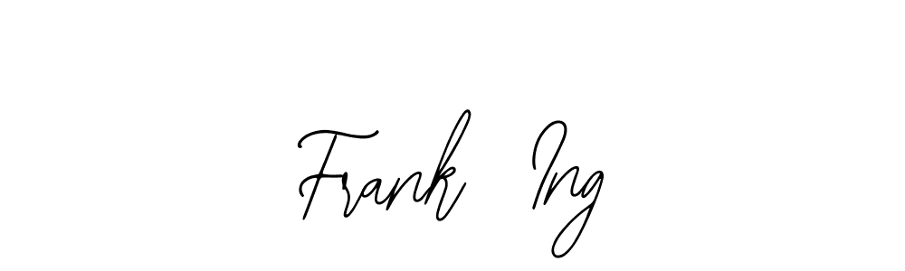 Similarly Bearetta-2O07w is the best handwritten signature design. Signature creator online .You can use it as an online autograph creator for name Frank  Ing. Frank  Ing signature style 12 images and pictures png