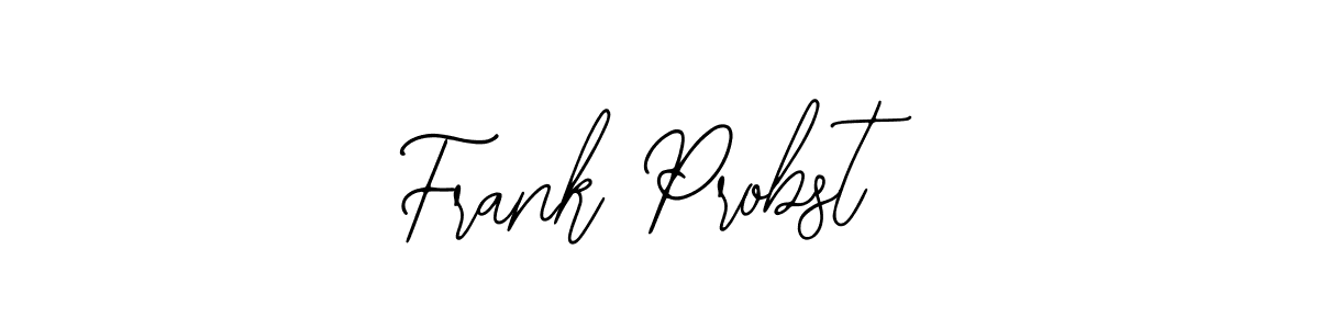 Use a signature maker to create a handwritten signature online. With this signature software, you can design (Bearetta-2O07w) your own signature for name Frank Probst. Frank Probst signature style 12 images and pictures png