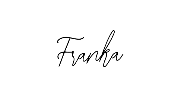 Similarly Bearetta-2O07w is the best handwritten signature design. Signature creator online .You can use it as an online autograph creator for name Franka. Franka signature style 12 images and pictures png