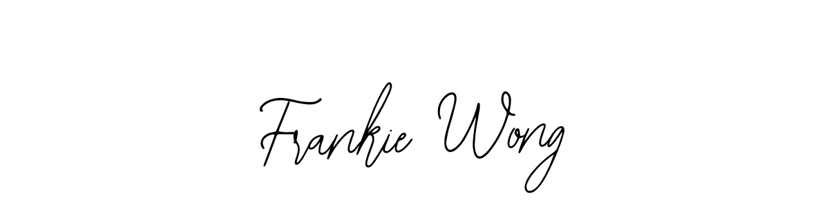 How to make Frankie Wong name signature. Use Bearetta-2O07w style for creating short signs online. This is the latest handwritten sign. Frankie Wong signature style 12 images and pictures png