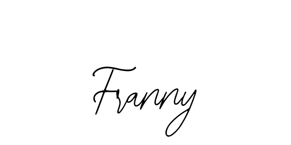 You should practise on your own different ways (Bearetta-2O07w) to write your name (Franny) in signature. don't let someone else do it for you. Franny signature style 12 images and pictures png