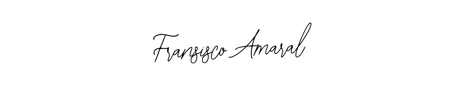 How to Draw Fransisco Amaral signature style? Bearetta-2O07w is a latest design signature styles for name Fransisco Amaral. Fransisco Amaral signature style 12 images and pictures png