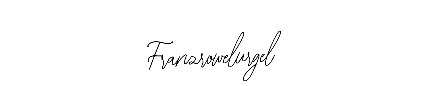 You should practise on your own different ways (Bearetta-2O07w) to write your name (Franzrowelurgel) in signature. don't let someone else do it for you. Franzrowelurgel signature style 12 images and pictures png