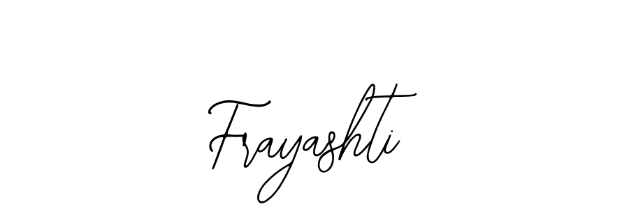 Make a beautiful signature design for name Frayashti. With this signature (Bearetta-2O07w) style, you can create a handwritten signature for free. Frayashti signature style 12 images and pictures png