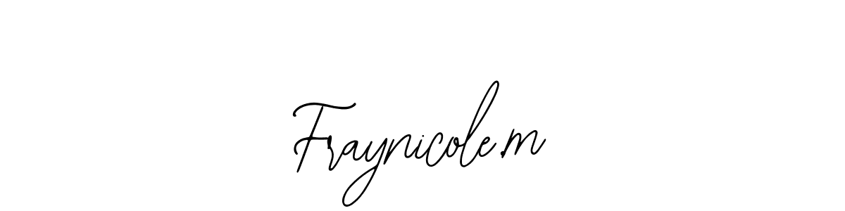 Create a beautiful signature design for name Fraynicole.m. With this signature (Bearetta-2O07w) fonts, you can make a handwritten signature for free. Fraynicole.m signature style 12 images and pictures png