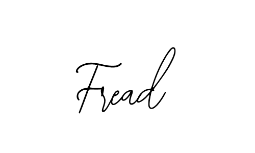 Make a beautiful signature design for name Fread. With this signature (Bearetta-2O07w) style, you can create a handwritten signature for free. Fread signature style 12 images and pictures png