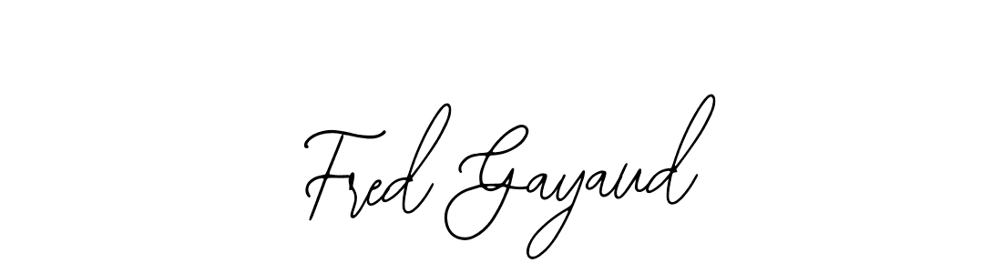 Bearetta-2O07w is a professional signature style that is perfect for those who want to add a touch of class to their signature. It is also a great choice for those who want to make their signature more unique. Get Fred Gayaud name to fancy signature for free. Fred Gayaud signature style 12 images and pictures png