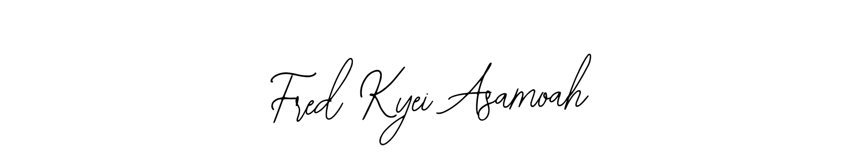 if you are searching for the best signature style for your name Fred Kyei Asamoah. so please give up your signature search. here we have designed multiple signature styles  using Bearetta-2O07w. Fred Kyei Asamoah signature style 12 images and pictures png