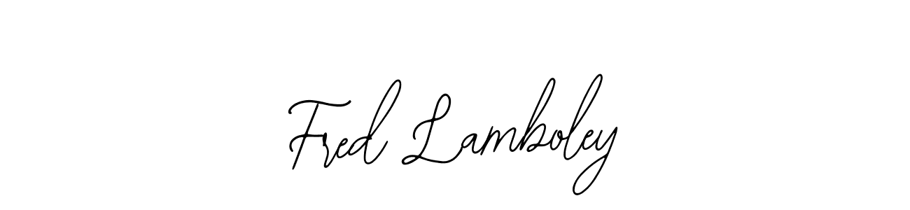 Also You can easily find your signature by using the search form. We will create Fred Lamboley name handwritten signature images for you free of cost using Bearetta-2O07w sign style. Fred Lamboley signature style 12 images and pictures png