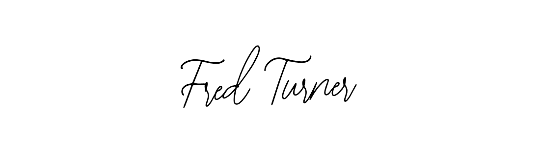 You should practise on your own different ways (Bearetta-2O07w) to write your name (Fred Turner) in signature. don't let someone else do it for you. Fred Turner signature style 12 images and pictures png