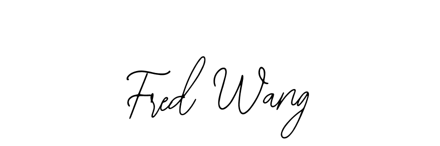 if you are searching for the best signature style for your name Fred Wang. so please give up your signature search. here we have designed multiple signature styles  using Bearetta-2O07w. Fred Wang signature style 12 images and pictures png