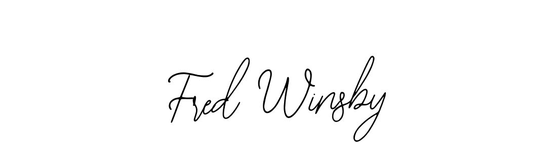 Make a beautiful signature design for name Fred Winsby. Use this online signature maker to create a handwritten signature for free. Fred Winsby signature style 12 images and pictures png