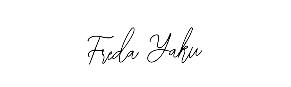 Best and Professional Signature Style for Freda Yaku. Bearetta-2O07w Best Signature Style Collection. Freda Yaku signature style 12 images and pictures png