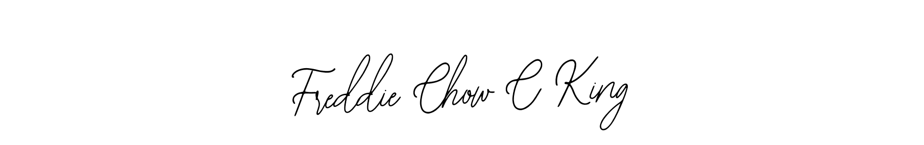 Design your own signature with our free online signature maker. With this signature software, you can create a handwritten (Bearetta-2O07w) signature for name Freddie Chow C King. Freddie Chow C King signature style 12 images and pictures png