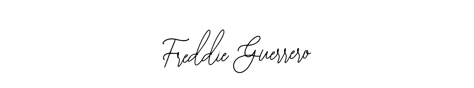 You should practise on your own different ways (Bearetta-2O07w) to write your name (Freddie Guerrero) in signature. don't let someone else do it for you. Freddie Guerrero signature style 12 images and pictures png