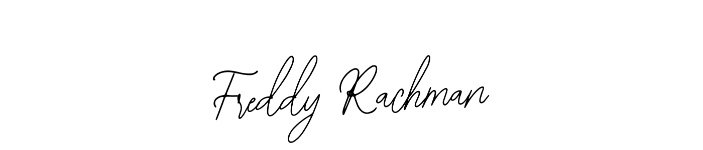 Make a short Freddy Rachman signature style. Manage your documents anywhere anytime using Bearetta-2O07w. Create and add eSignatures, submit forms, share and send files easily. Freddy Rachman signature style 12 images and pictures png