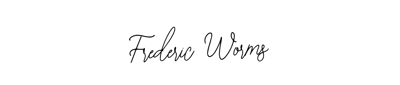 How to Draw Frederic Worms signature style? Bearetta-2O07w is a latest design signature styles for name Frederic Worms. Frederic Worms signature style 12 images and pictures png