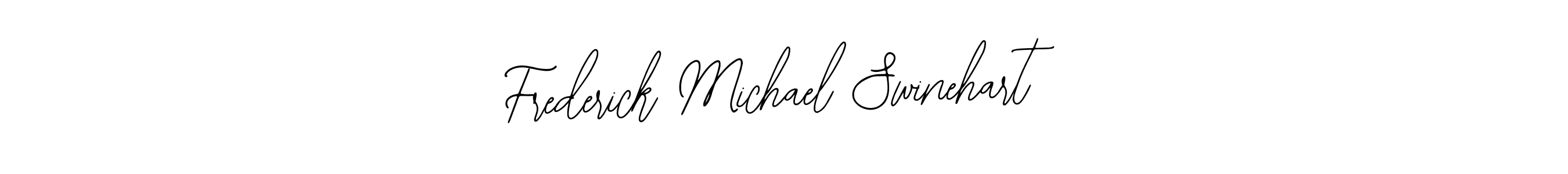 It looks lik you need a new signature style for name Frederick Michael Swinehart. Design unique handwritten (Bearetta-2O07w) signature with our free signature maker in just a few clicks. Frederick Michael Swinehart signature style 12 images and pictures png
