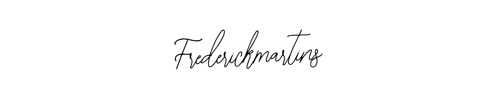 Make a beautiful signature design for name Frederickmartins. With this signature (Bearetta-2O07w) style, you can create a handwritten signature for free. Frederickmartins signature style 12 images and pictures png