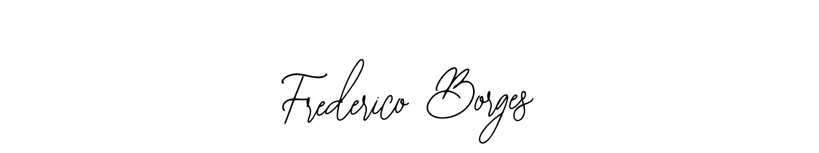 How to make Frederico Borges signature? Bearetta-2O07w is a professional autograph style. Create handwritten signature for Frederico Borges name. Frederico Borges signature style 12 images and pictures png