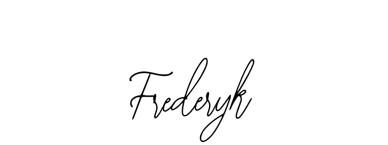 if you are searching for the best signature style for your name Frederyk. so please give up your signature search. here we have designed multiple signature styles  using Bearetta-2O07w. Frederyk signature style 12 images and pictures png